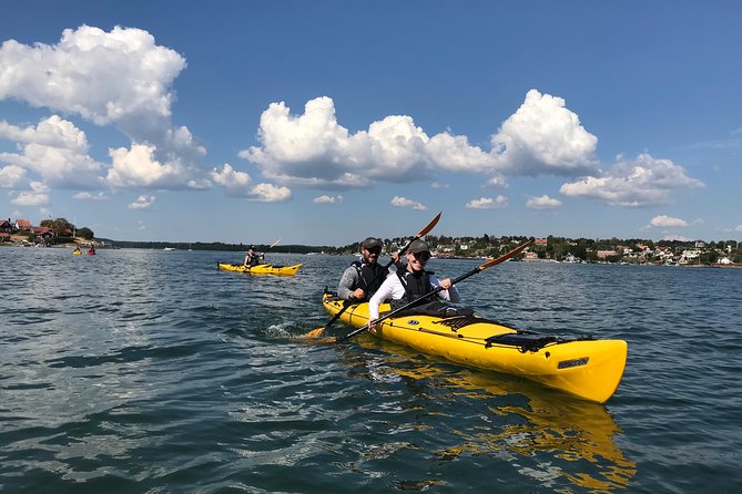 1-Day Small-Group Stockholm Archipelago Kayak Tour - A quiet island stop and lunch over a fire