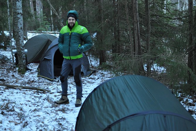 1-Day Small-Group Stockholm Nature Hiking - Winter woods, snow, and frozen water