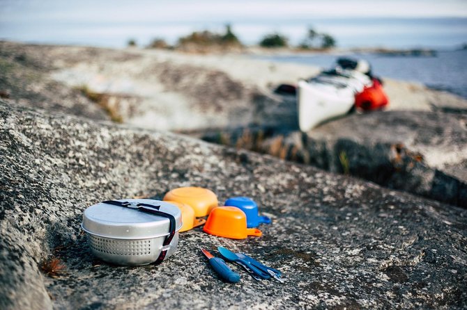 3-day kayaking adventure around Vaxholm in Stockholm Archipelago - self guided - Camping with the supplied kit