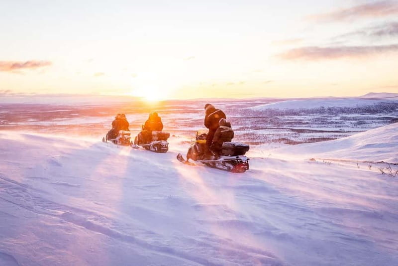 Arctic Dream - Snowmobile Safari to Lapland Viewpoint - Riding beyond Kiruna toward the Arctic tundra
