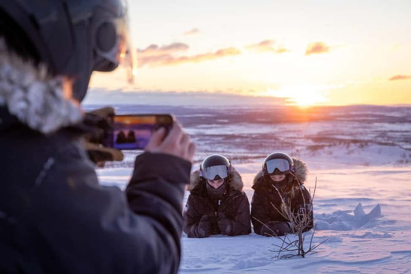 Arctic Dream - Snowmobile Safari to Lapland Viewpoint - Smooth trails and manageable snowmobiles