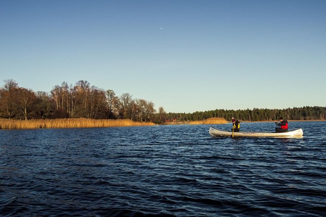Canoe adventure in Stockholm Archipelago - Swedish fika with coffee, tea, and snacks