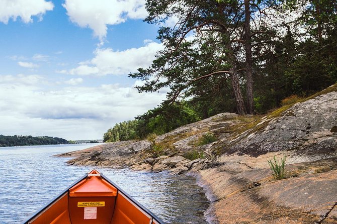 Canoe adventure in Stockholm Archipelago - Equipment, comfort, and safety on the water