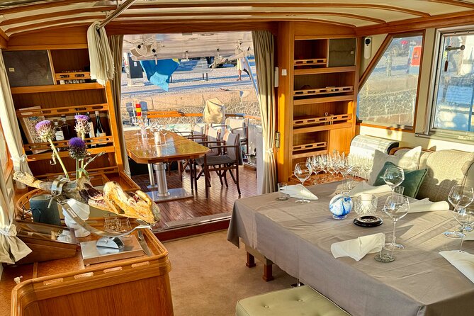 Exclusive Yacht Tour of Stockholm: sunset, dinner, lunch, cruise - Boarding at Strandvägskajen 21J