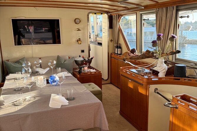Exclusive Yacht Tour of Stockholm: sunset, dinner, lunch, cruise - Sunset, food, and what is actually included
