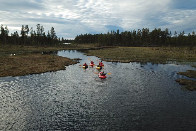 Family Packraft tour in Sälen - The outdoor character of the experience