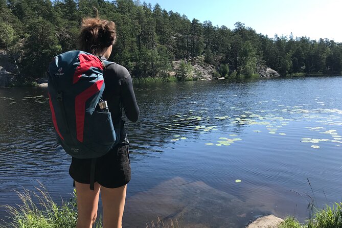 Forestbathing Slow Walking and Healing Spring Water, Stockholm - Reaching Nackareservatet from central Stockholm