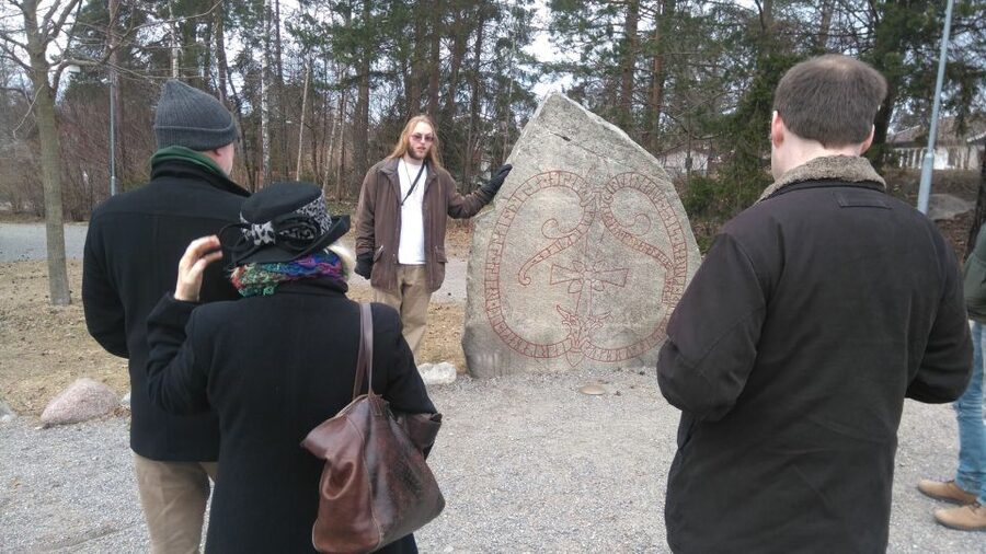 From Stockholm: Viking Culture and Heritage Small Group Tour - Broby bro and the burial ground of Estrid