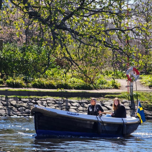 Gothenburg city center: Electric selfdrive boat tour - Who will enjoy this most