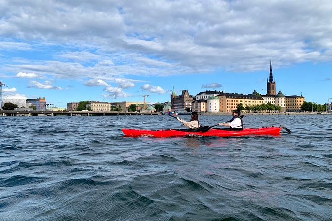 Guided Kayak Tour in Central Stockholm - The first stretch: calm water and quick bearings
