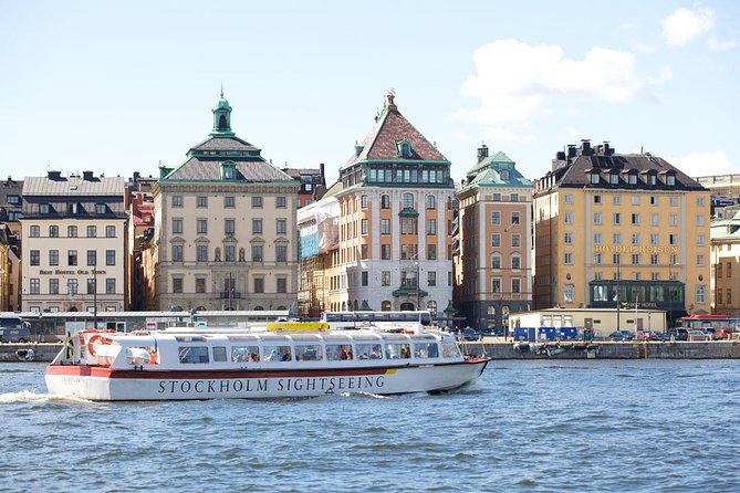 Hop-On Hop-Off Bus and Boat Ticket in Stockholm - Start at Strömgatan and the Royal Palace