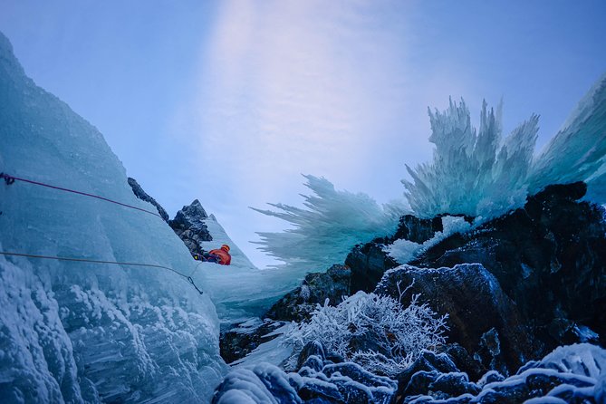 Ice Climbing Experience with Certified Guide - Learning the first moves on vertical ice