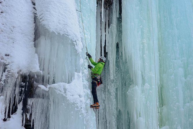 Ice Climbing Experience with Certified Guide - Getting fitted with boots, crampons, and a harness