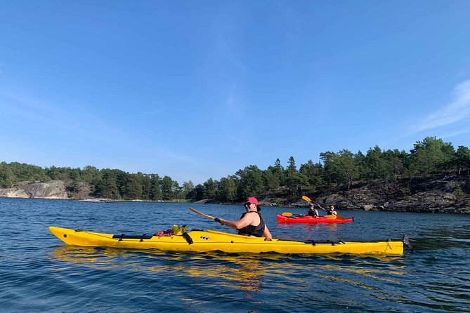 Kayak Tour in the Stockholm Archipelago with Lunch Meal - From Johanneshov to the Baltic shore