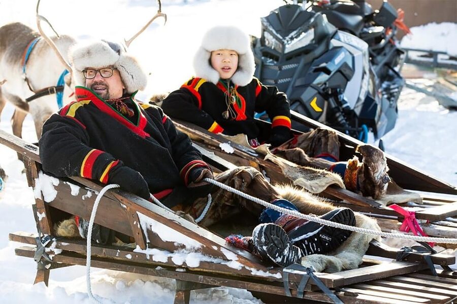 KIRUNA: Sami Reindeer Experience - From Kiruna to Rávttas in 20 kilometers
