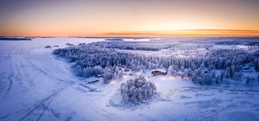 Luleå : Snowmobile - Forest and Ice Nature Tour 2h - Two hours through forest and frozen water