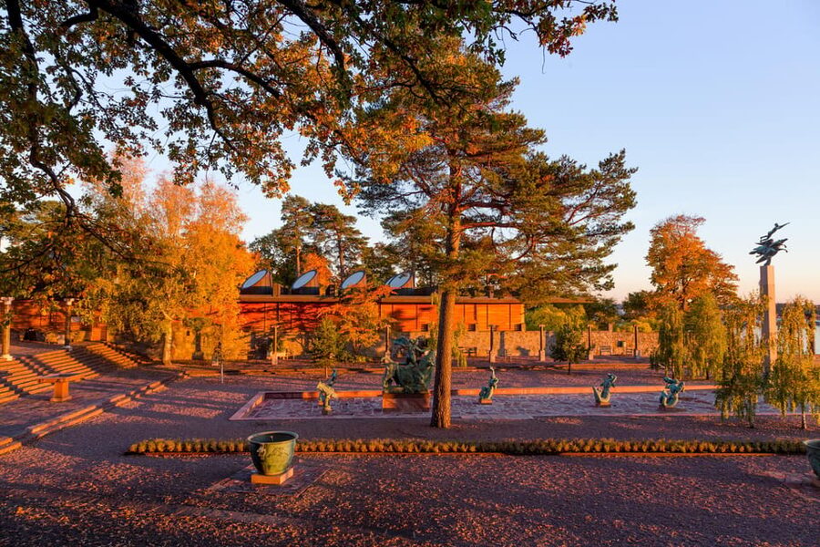 Millesgården Museum: sculpture park and art galllery - The art gallery and changing exhibitions