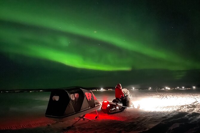 Northern Light snowmobile tour in Kiruna 7:30 pm - Leaving Kiruna at 7:30 pm