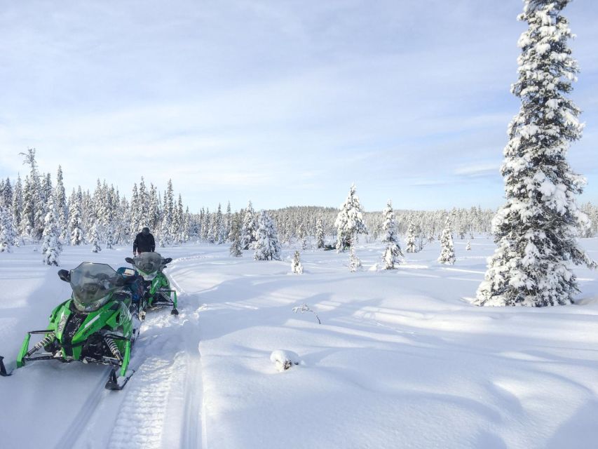 Polar Nature Tour on Snowmobile - A 30-minute lesson before the engine starts