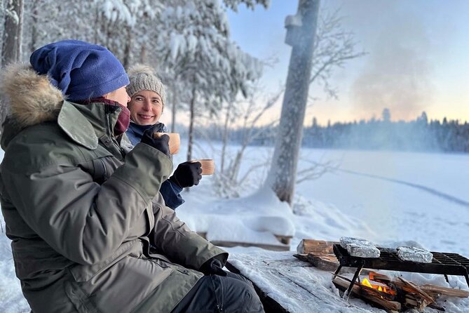 Private snowmobile day tours - Riding Out from Vuollerim at 10:30 a.m.
