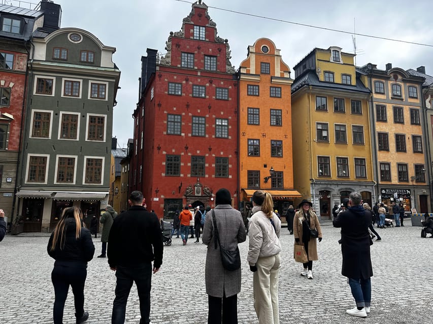 Secret Walking Food Tour Stockholm Old Town - Small streets and the Royal Palace view