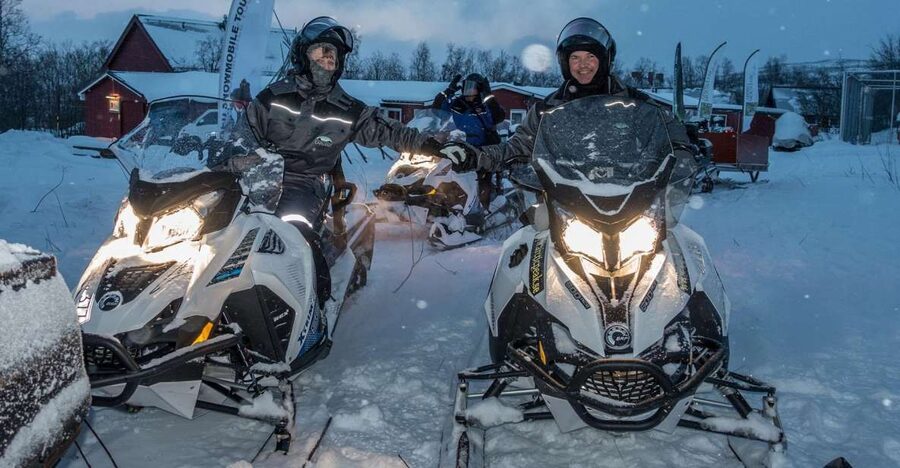 Snowmobile Adventure Abisko (Shared) - What happens before the engine starts