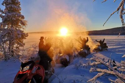 Snowmobile Arctic Adventure