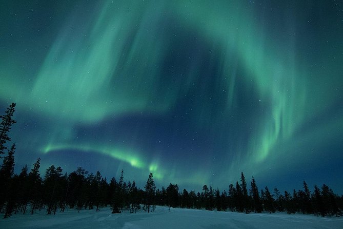 Snowmobile Aurora Expedition with dinner - A five-hour Arctic night from central Kiruna