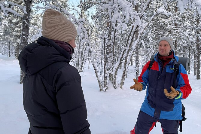 Snowshoe in a Winter Forest - A gentle way to enter Swedish Lapland
