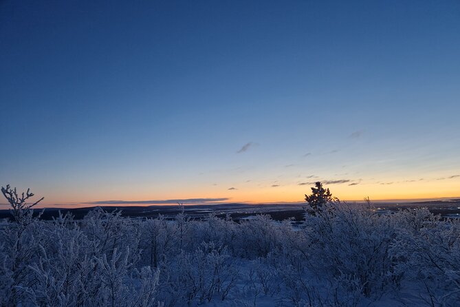 Snowshoe up a Mountain - Reaching the higher ground for Arctic light