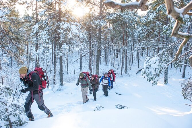 Snowshoe Winter Hike from Stockholm - Clothing matters more than the brochure suggests