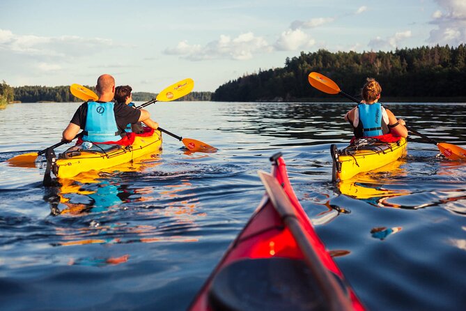 Stockholm Archipelago Sunset Kayaking and Fika tour - Norrhamnen’s cottages and a taste of local life