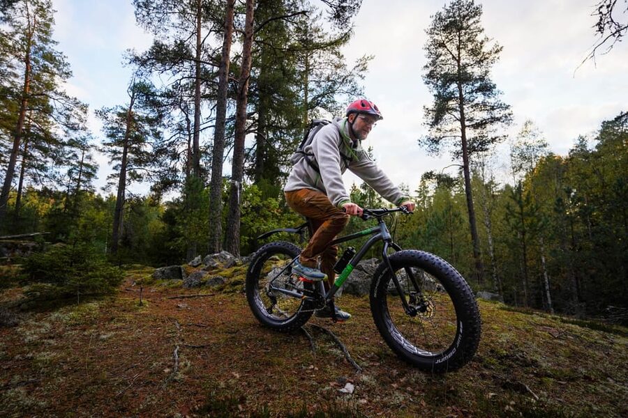 Stockholm: Fat Bike Forest Adventure with Lunch and Sauna - Which season suits you best?