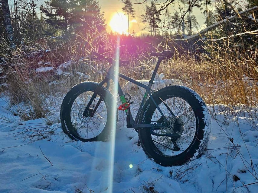 Stockholm: Fat Bike Forest Adventure with Lunch and Sauna - The first 20 minutes: bikes, briefing, and preparation