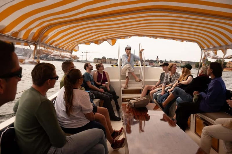 Stockholm: Guided City Sightseeing Open Electric Boat Tour - The Royal Palace and the city’s waterfront opening