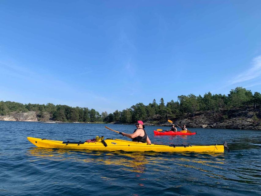 Stockholm: Morning Kayak Tour in the Archipelago with Lunch - The 20-minute safety briefing