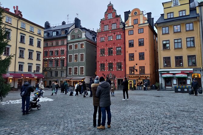 Stockholm Must See - Old Town, boat + Vasa Museum 3h small group - Waiting at Skeppsbron and crossing to Djurgården