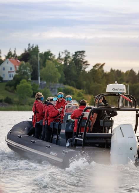 Stockholm: RIB Speed boat tour incl. island visit - Why the RIB ride changes your view of Stockholm
