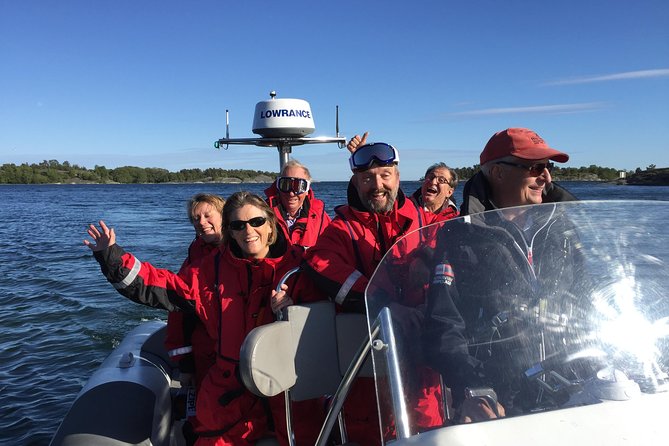 Stockholm RIB Speed Boat Tour - When the RIB finds its speed