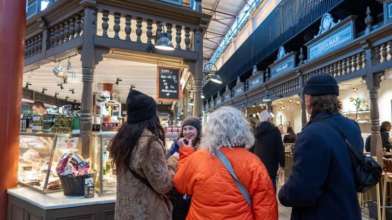 Stockholm: Scandinavian Architecture & Design Ostermalm Tour - Östermalmshallen and the Swedish food tradition