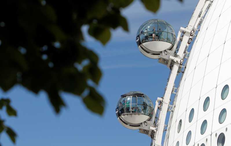 Stockholm: SkyView Glass Gondola Ride - The climb to 130 meters