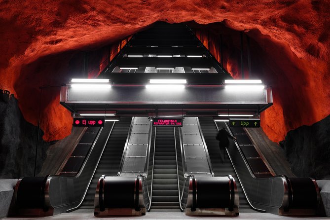 Stockholm: Underground Metro Art Ride with a Local - The four elements and changing station moods