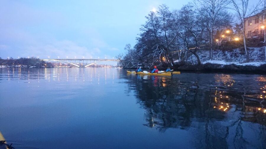 Stockholm: Winter City Kayaking Tour - Starting near Stockholm Central Station