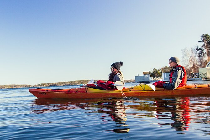 Stockholm: Winter Kayaking, Swedish Fika and hot Sauna Experience - Weather, cancellation, and booking details
