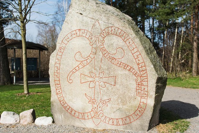 Viking History and Swedish Countryside Tour to Sigtuna & Uppsala - Granby’s long runestone and Viking farm