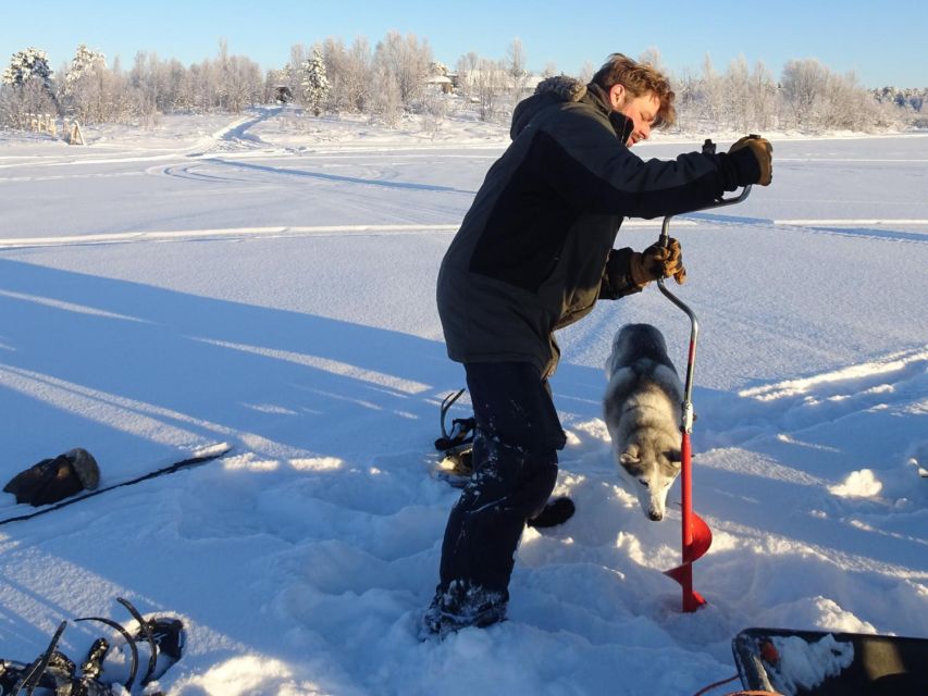 Wilderness Tour with Snowmobile & Ice Fishing - What the $254 price includes