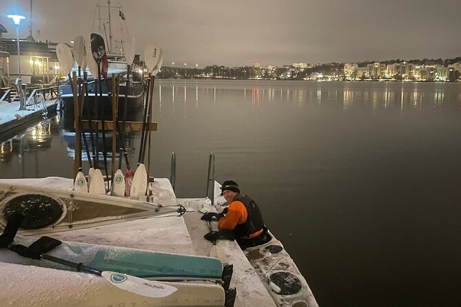 Winter Kayak Tour in Stockholm City (Dry Suit Kayaking) - How difficult is the paddling?